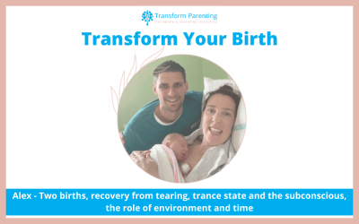 Alex – Two births, recovery from tearing, trance state and the subconscious, the role of environment and time | Episode 2