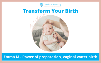 Emma M – Power of preparation, vaginal water birth | Episode 32
