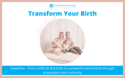 Josephine – From a difficult first birth to a powerful second birth through preparation and continuity | Episode 37