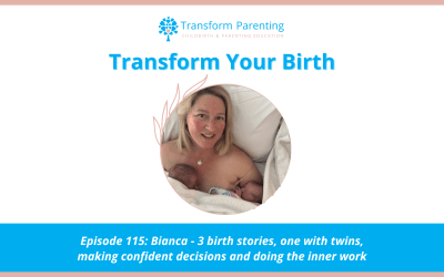 Bianca – 3 birth stories, one with twins, making confident decisions and doing the inner work | Episode 115